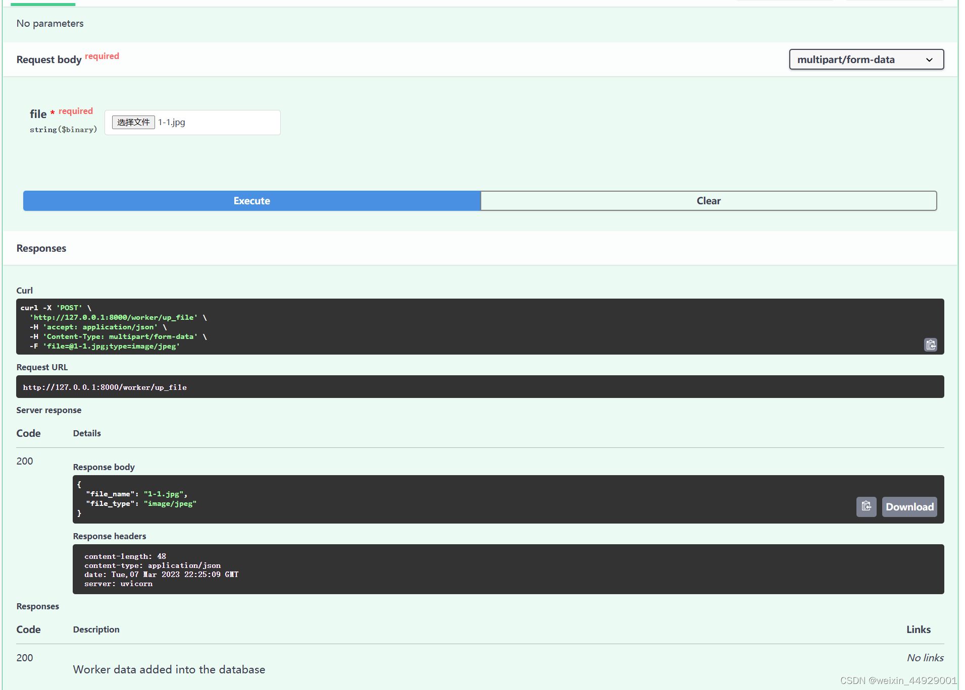 FastAPI 学习之路（一）上传文件_fastapi uploadfile 上传文件-CSDN博客