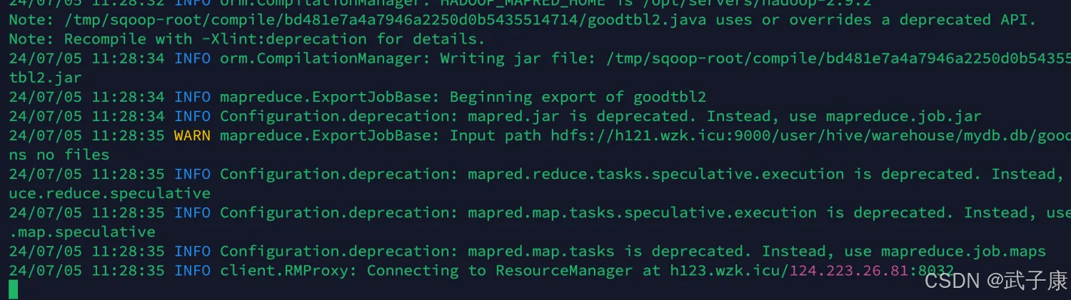 Hadoop-24 Sqoop迁移 MySQL到Hive 与 Hive到MySQL SQL生成数据 HDFS集群 Sqoop import jdbc ETL MapReduce_大数据_06