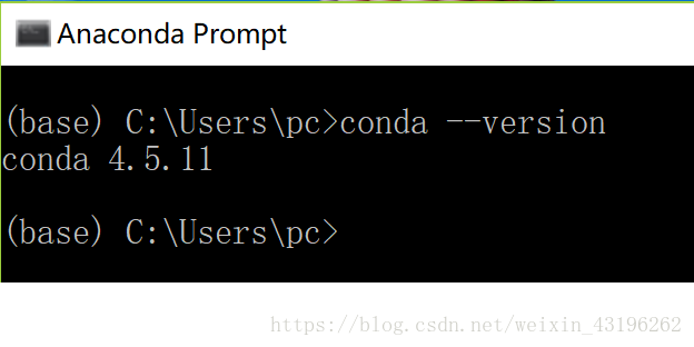 在Anaconda prompt里