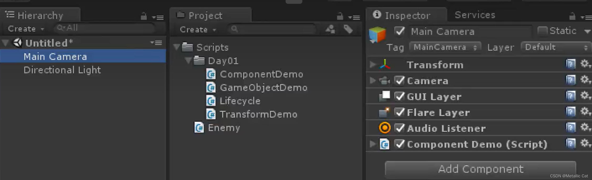 Unity游戏开发:脚本组件与Transform类详解-CSDN博客