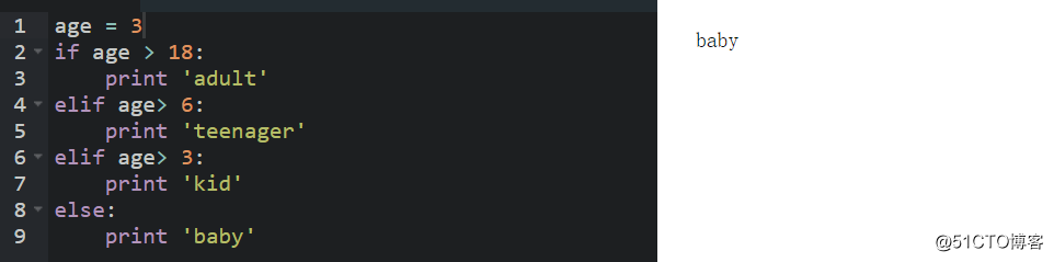 Python条件判断和循环