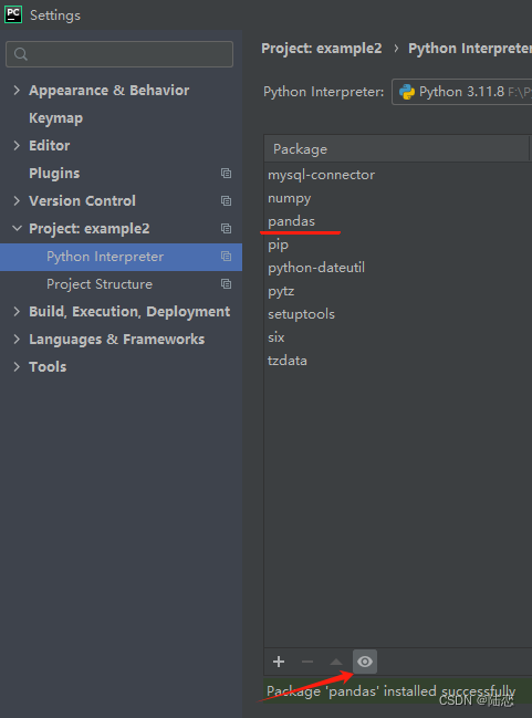 python安装pandas时报错_pip install pandas报错-CSDN博客