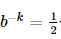 b−k=12