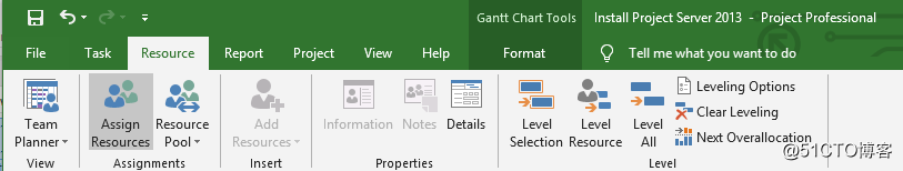 Project:如何为项目中的任务合理分配资源