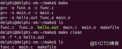 make--伪目标 、不同的赋值方式、变量