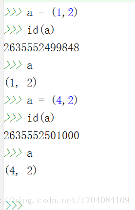 不可变类型-Tuple