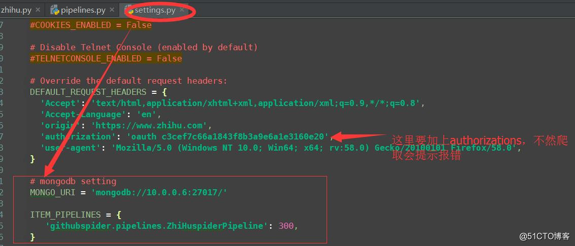 运维学python之爬虫高级篇（七）scrapy爬取知乎关注用户存入mongodb