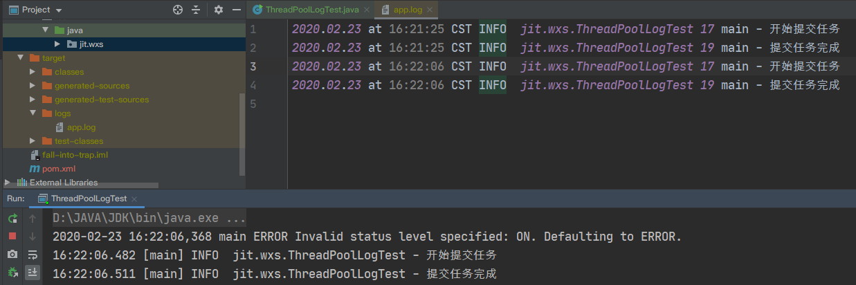 ThreadPoolExecutor#submit