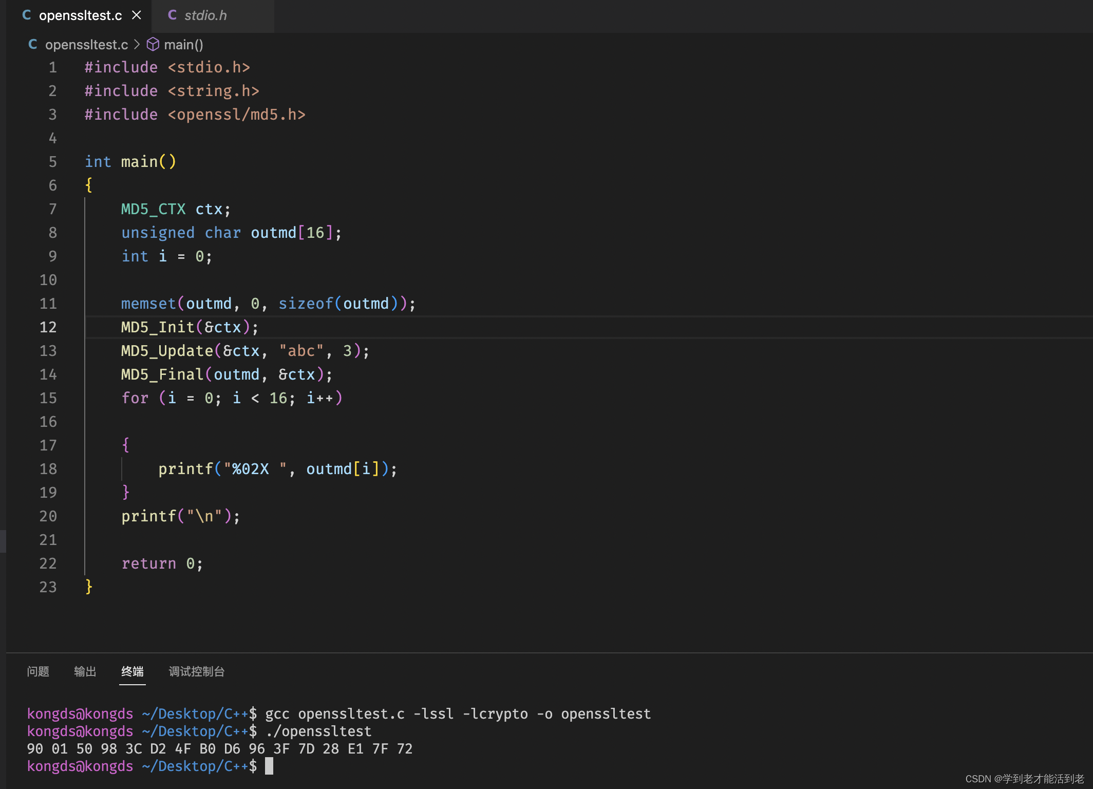 vscode配置openssl include和lib环境（M1 mac）_mac安装openssl-CSDN博客
