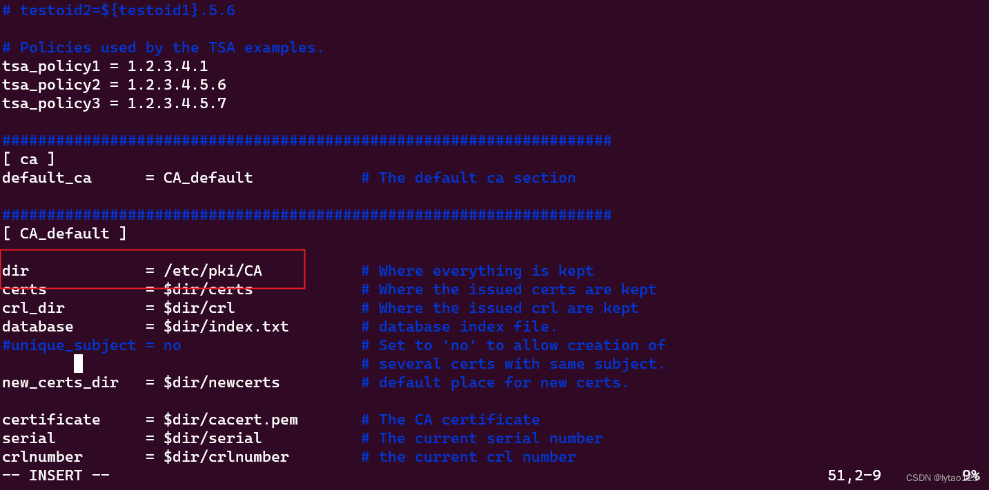 利用OpenSSL实现私有CA 搭建和证书颁发_私有证书-CSDN博客