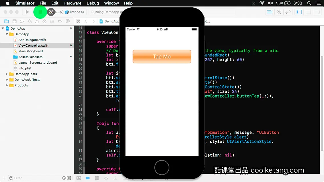 互动教程 for Xcode9 & Swift4-酷课堂