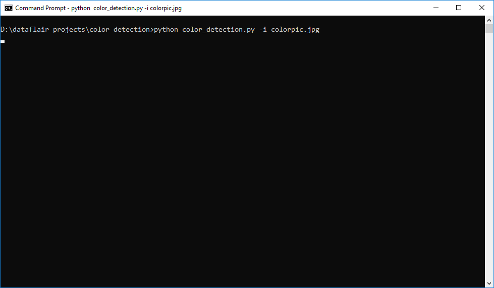 running python mini project