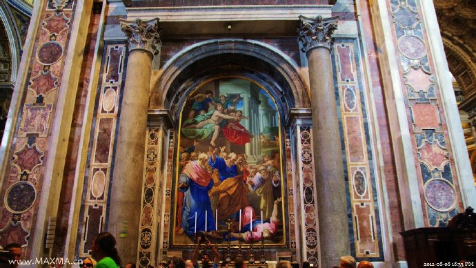 2012意大利之行2：梵蒂冈圣彼得大教堂