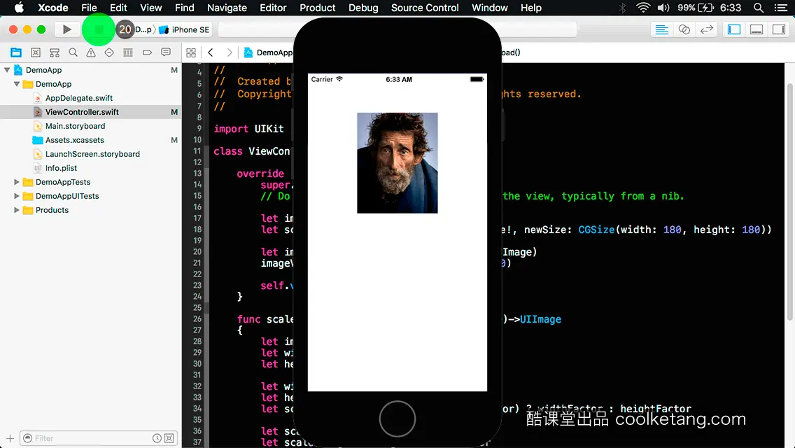 互动教程 for Xcode9 & Swift4-酷课堂