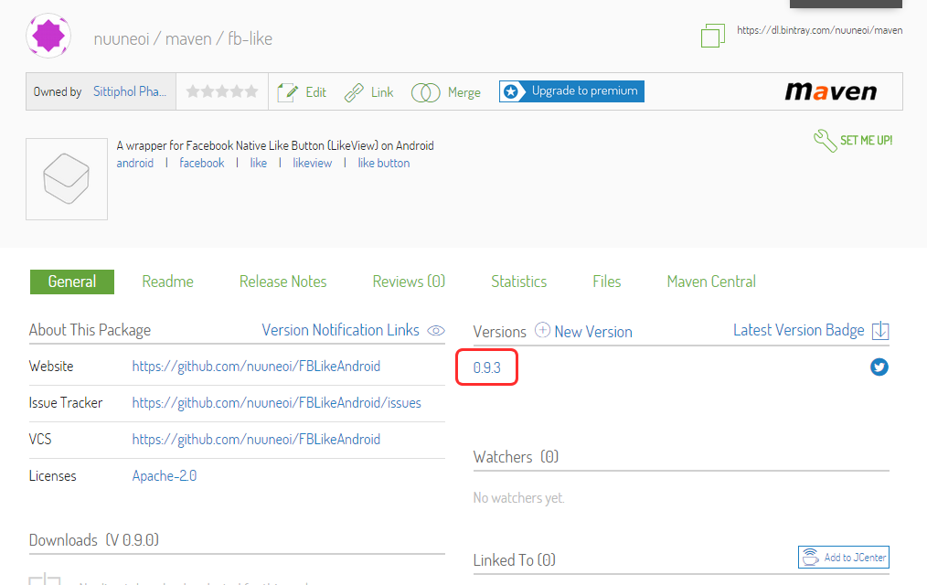 如何使用Android Studio把自己的Android library分享到jCenter和Maven Central