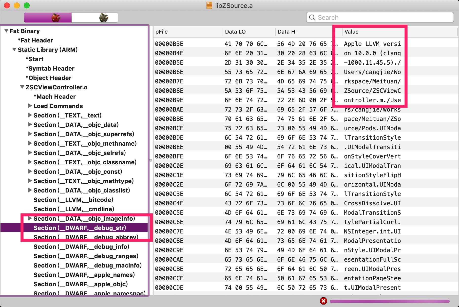 MacOViewer 的结果