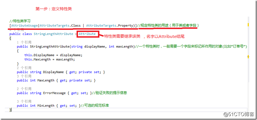 C#特性类的使用  （结合反射应用）