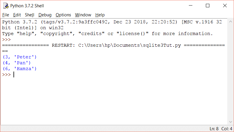 Python SQLite3 教程-CSDN博客