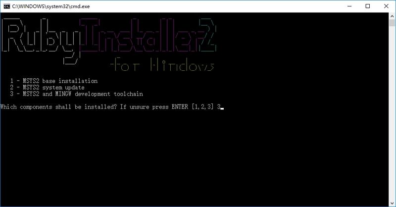 MSYS2安装1