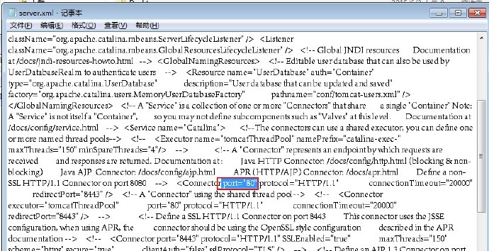 成功安装Tomcat <wbr>输入http://localhost:8080打不开网页的解决方法