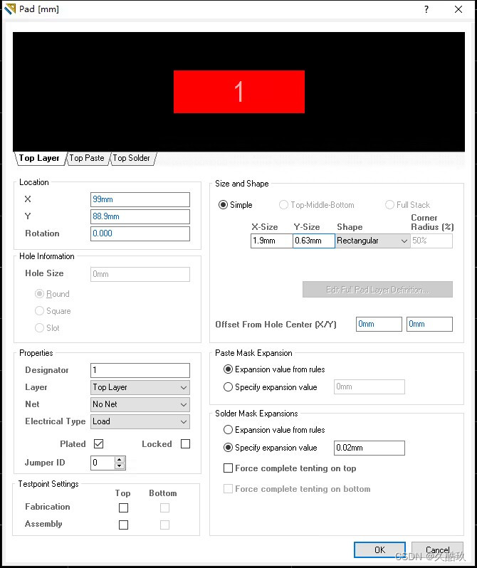 Altium designer如何封装,如何绘制PCBDoc文件以及PCBLib文件,手把手教程插图5 Altium designer如何封装,如何绘制PCBDoc文件以及PCBLib文件,手把手教程