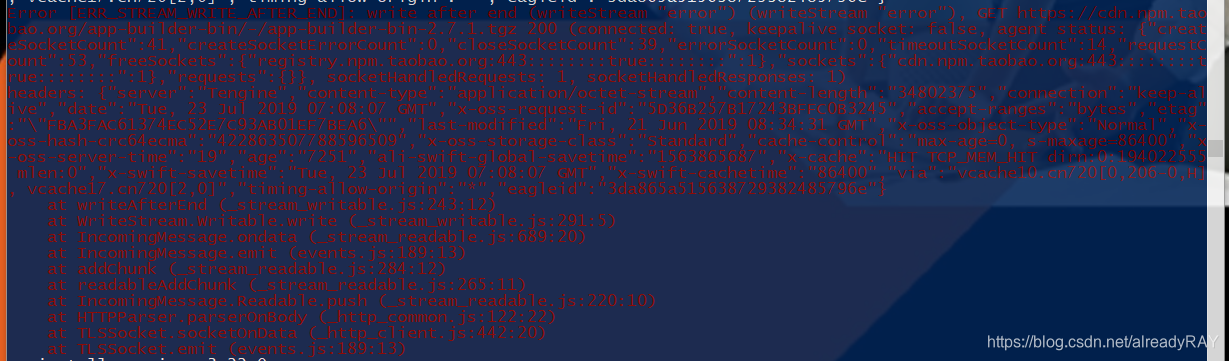 代码拉下来之后加载依赖报了如上的错误