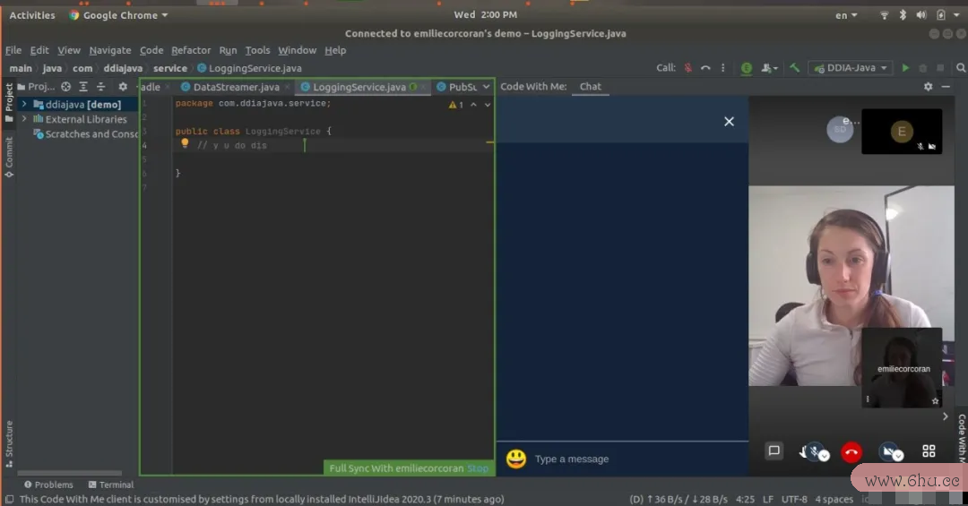 IntelliJ IDEA竟然支撑音视频谈天了 cf48505d043ffbee72166ff39d33ffa7.png