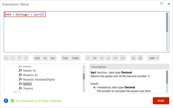 outsystems的表达式