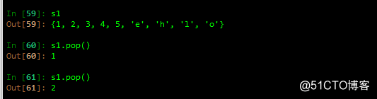 Python之集合、解析式，生成器，函数