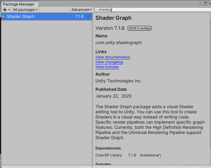 shader graph
