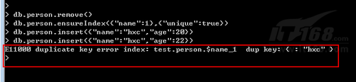 八天学会MongoDB：第四天 索引操作