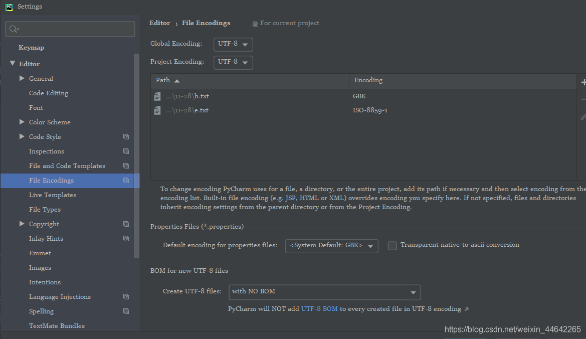 Pycharm/解决中文乱码问题/file encoding找不到问题的解决_pycharm得setting中没有file encoding ...