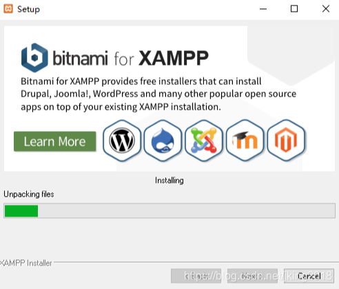 安装xampp