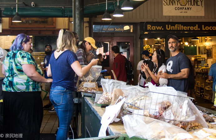 亲民地理-第50期-在美国逛农贸市场-西雅图派克市场 亲民地理-第50期-在美国逛农贸市场-西雅图派克市场