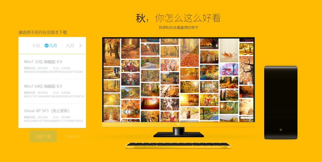 小白重装系统小白必看——镜像文件选择