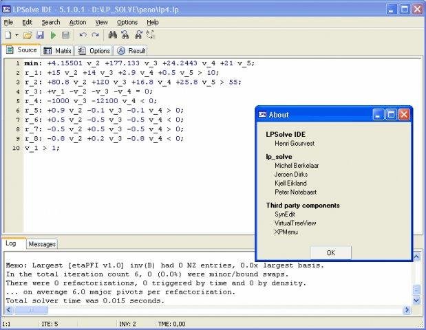 lpsolve