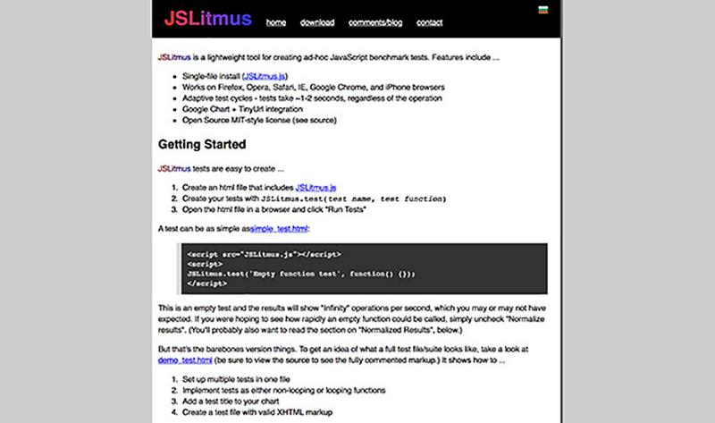 JSLitmus