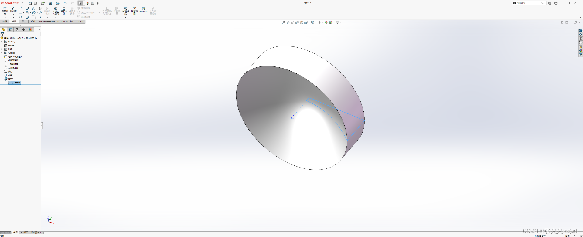 solidworks零件示意图