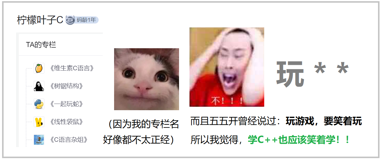 ⚡【C++要笑着学】(0) 前言_劝别人学习c语言-CSDN博客