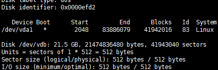 检查磁盘和分区情况