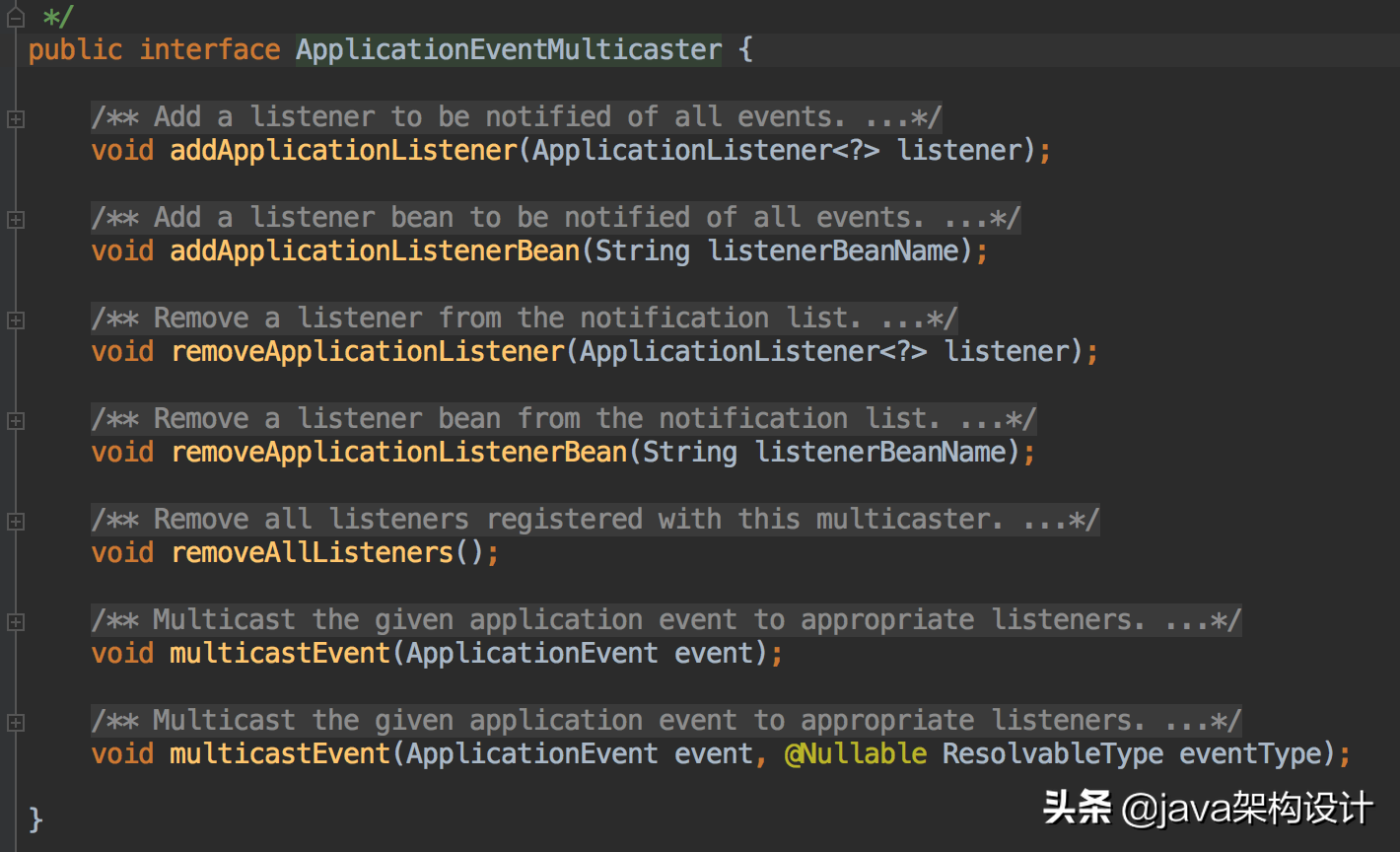 搞清楚Spring事件机制后:Spring的源码看起来简单多了
