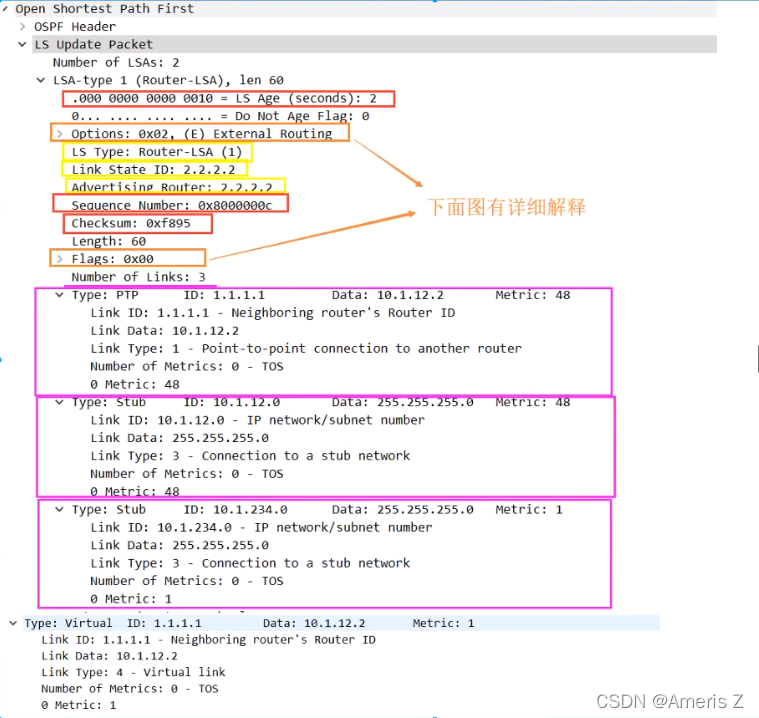 【ospf路由计算(一类LSA-router、二类LSA-Network、三类LSA-sum-Net)】-20211228-30-CSDN博客