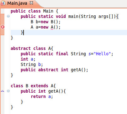 Java <wbr>继承及抽象类