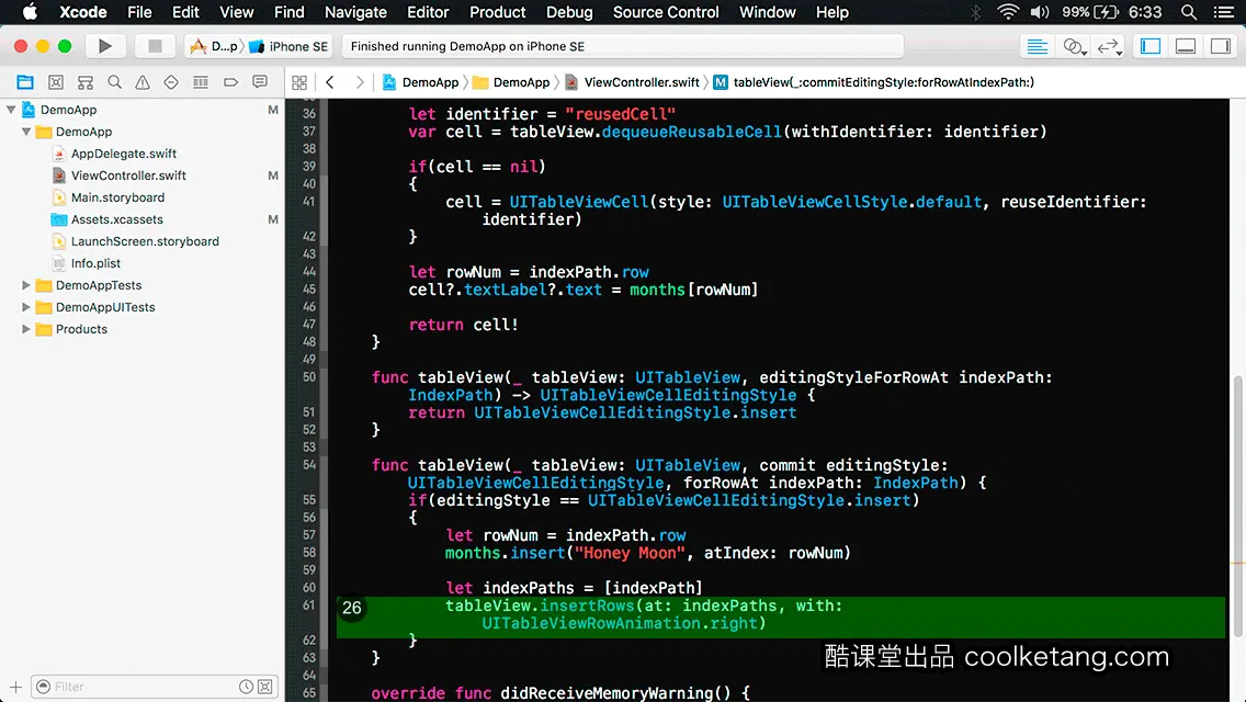 互动教程 for Xcode9 & Swift4-酷课堂