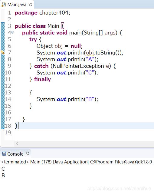 java try catch finally顺序不能变 否则编译错误_finally里面嵌套catch编译报错-CSDN博客