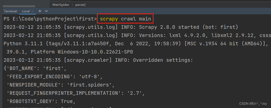 Scrapy框架（高效爬虫）_scrapy爬虫框架-CSDN博客