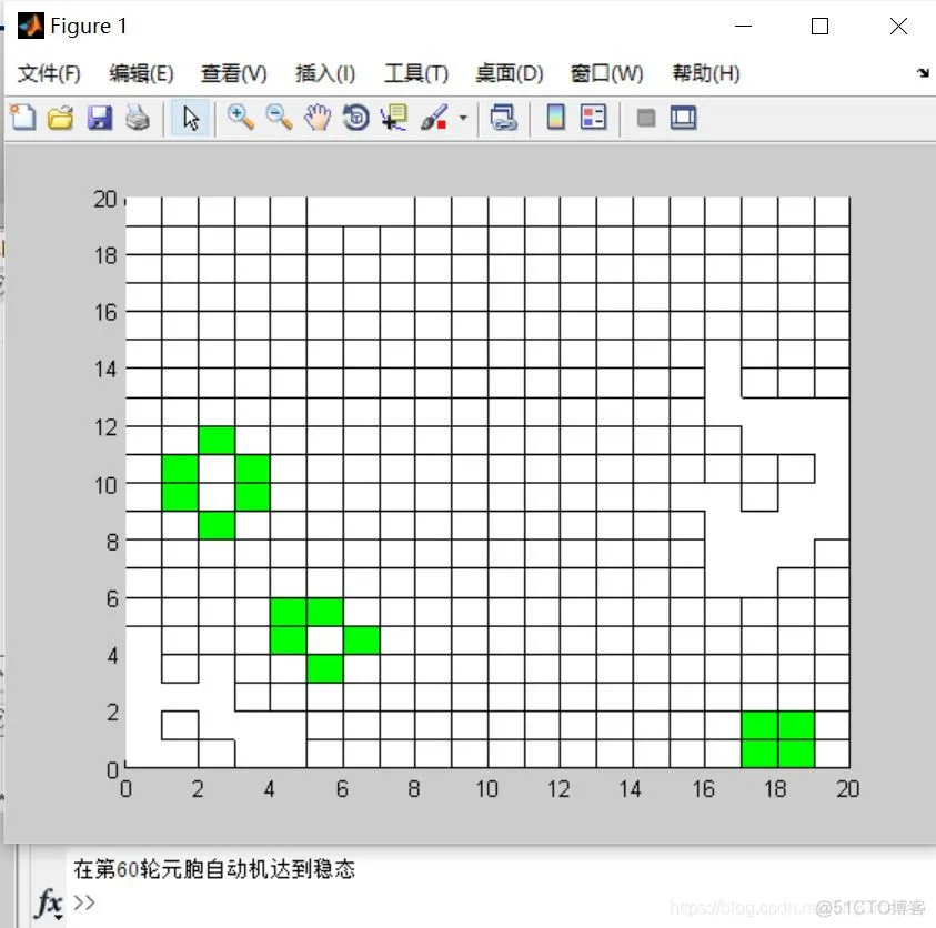 【元胞自动机】基于元胞自动机生命游戏matlab源码_matlab_04