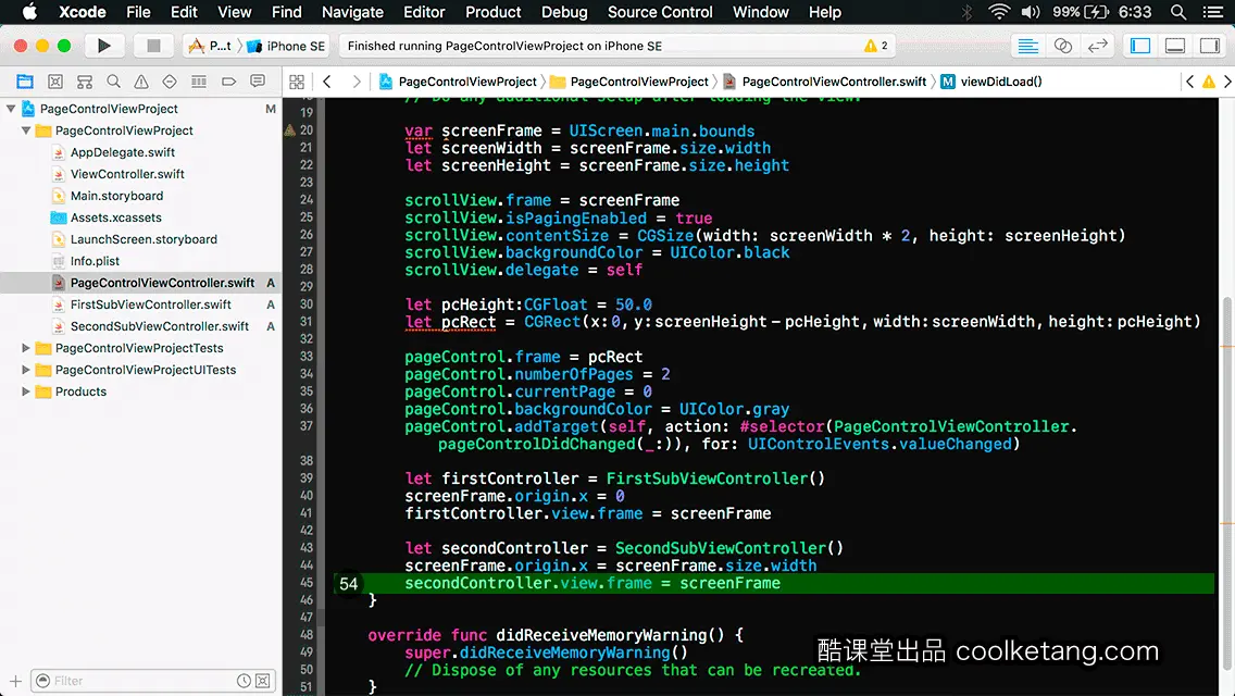 互动教程 for Xcode9 & Swift4-酷课堂