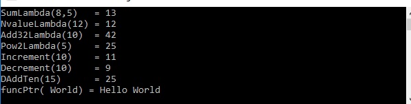 Output constexpr Lambda Expressions