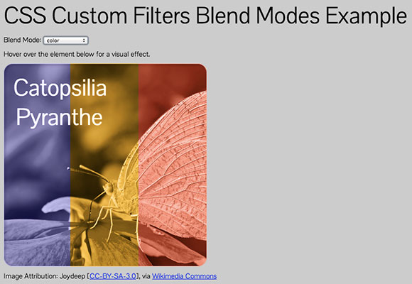 CSS渲染器：将Photoshop Filters效果带入网络